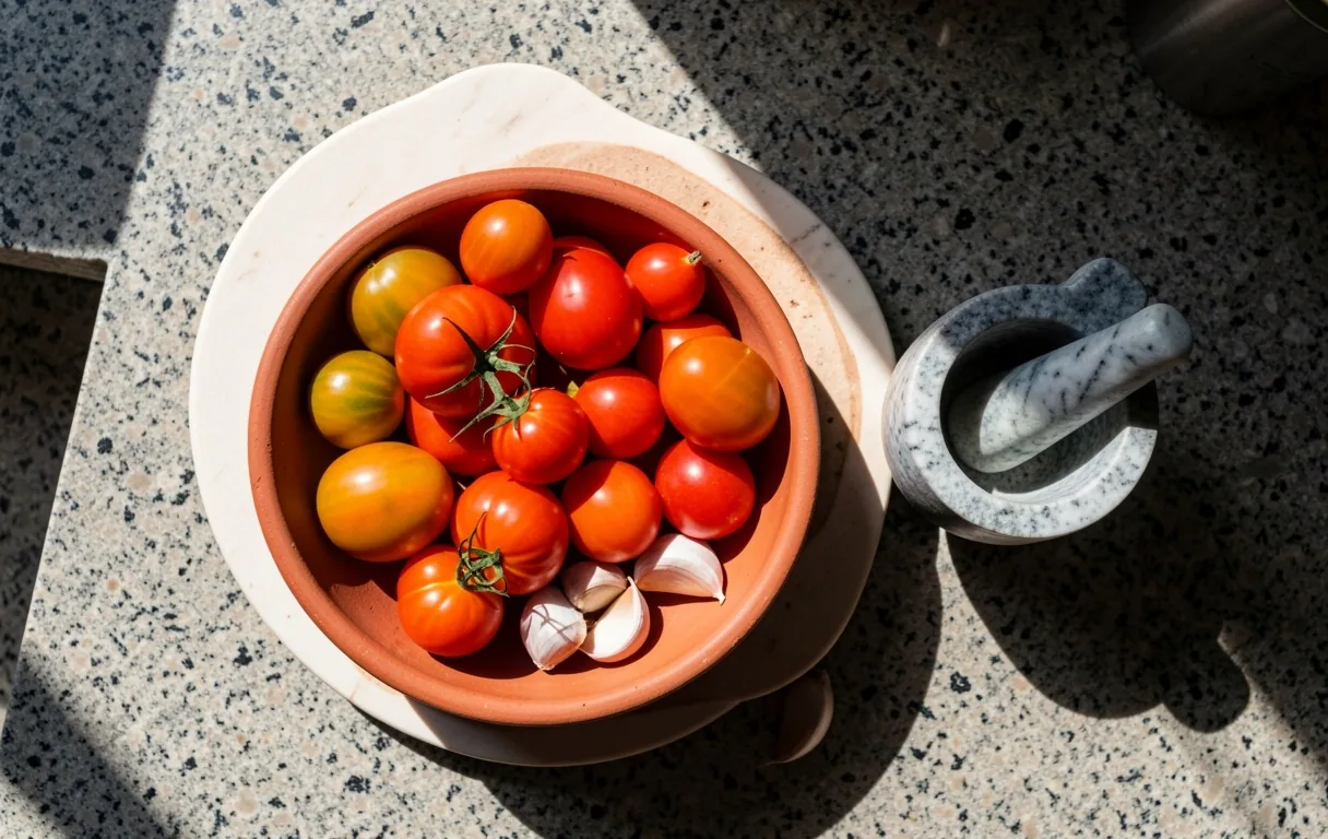 Fresh Mediterranean ingredients